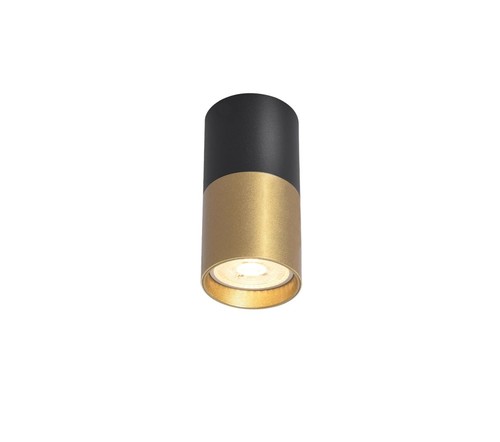צילינדר שחור+זהב GU10 35W