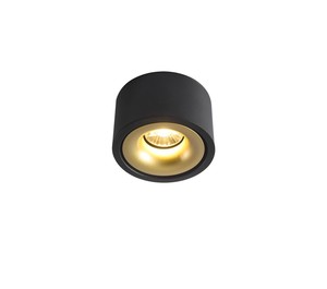 פלפון שחור+זהב LED 6W