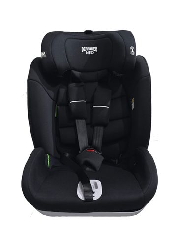 כסא בטיחות ובוסטר Defender NEO בתקן i-Size החדש - שחור