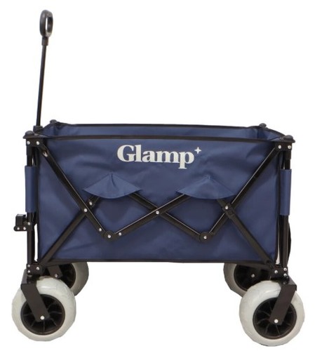 עגלת קמפינג מתקפלת עם גלגלי בלון Glamp
