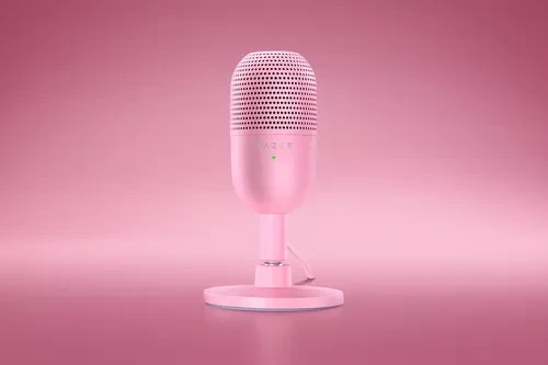 מיקרופון שולחני Razer Seiren V3 Mini ורוד