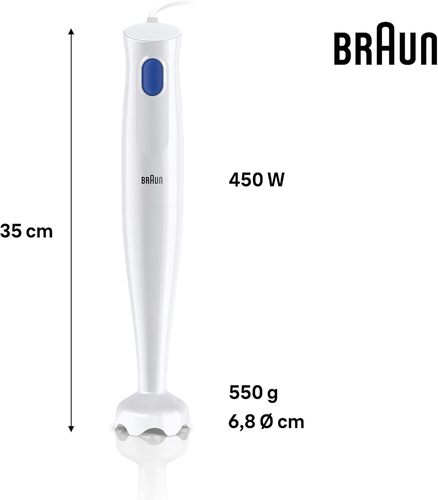 ‏בלנדר מוט Braun MultiQuick 1 MQ10.000P בראון
