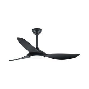  מאוורר תקרה שחור NISKO שלט + אפליקציה חכם עם תאורת לד "52 PARIS  