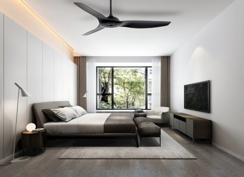  מאוורר תקרה שחור 