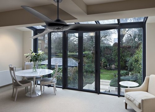  מאוורר תקרה שחור 