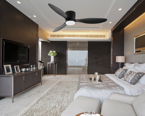  מאוורר תקרה חכם NISKO שלט + אפליקציה שחור ROME 52'' SMART  