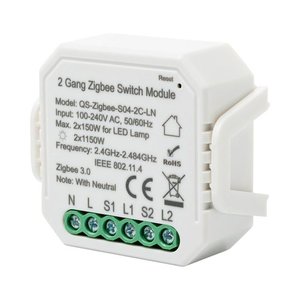  מודול מיני תאורה 16A נסתר חכם ZIGBEE 