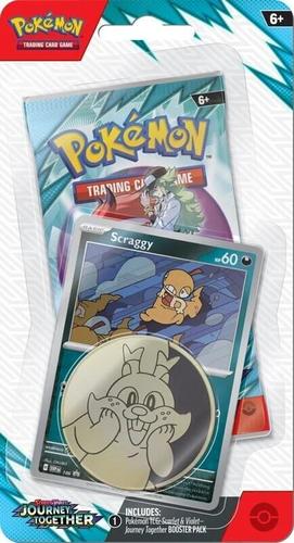 קלפי פוקימון בליסטר גורני טוגדר Journey Together Single Pack Blister [Yanma/Scraggy] - SV: Journey Together