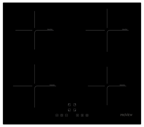  PVHI4F-BK כיריים אינדוקציה PROVIEW 