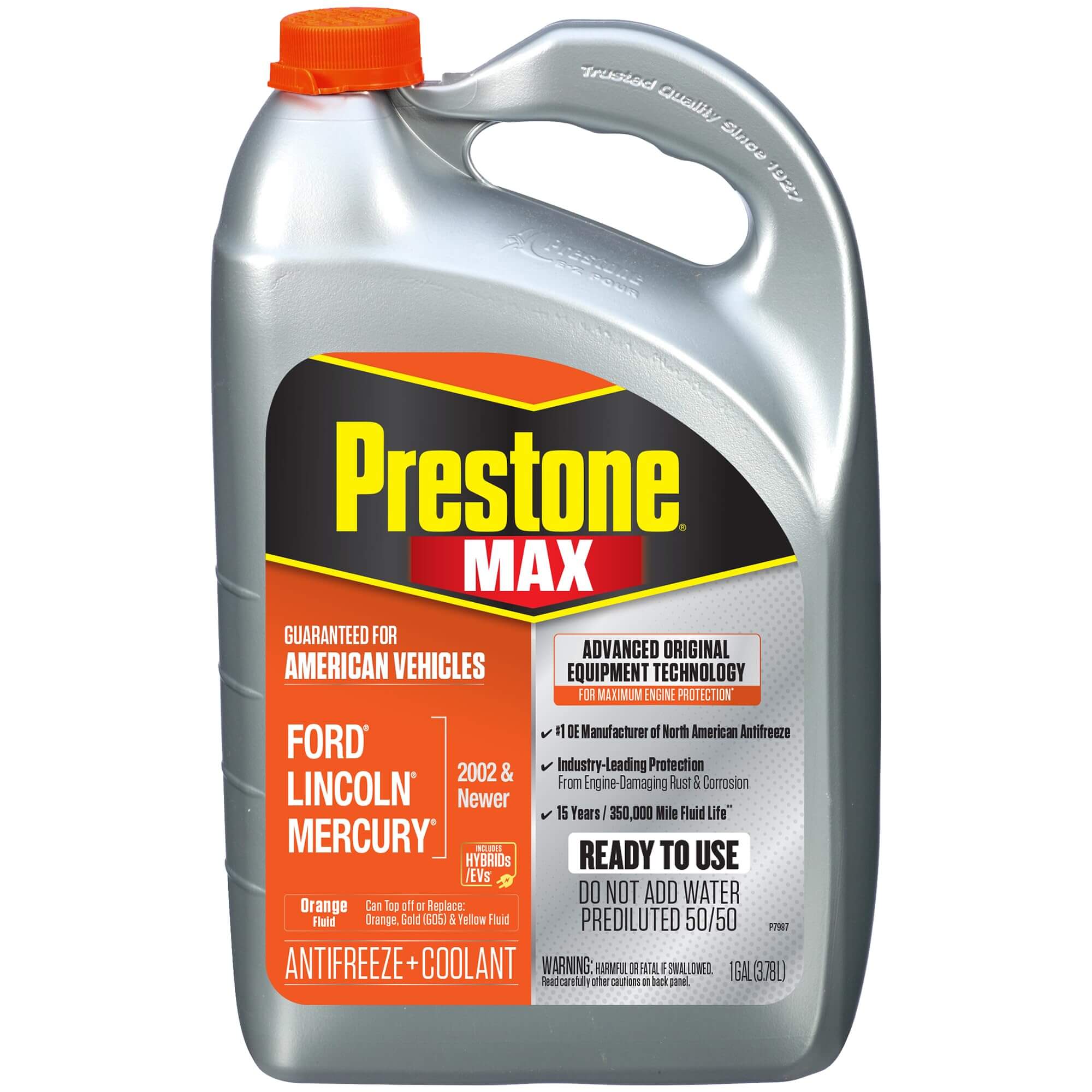 ‏נוזל קירור כתום Prestone Max American