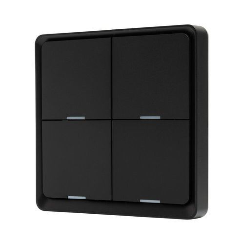  מתג הדבקה חכם - 12 תרחישים שחור ZIGBEE 