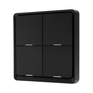  מתג הדבקה חכם - 12 תרחישים שחור ZIGBEE 