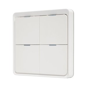  מתג הדבקה חכם - 12 תרחישים לבן ZIGBEE 