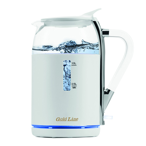  קומקום זכוכית EASY FILLING לבן / ATL-773W