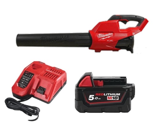 מפוח אוויר Milwaukee M18 FUEL נטען עם מנוע POWERSTATE ללא פחמים ובקרת מהירות משתנה