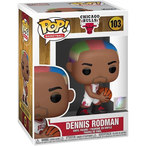 בובת פופ כדורסל: שיקגו בולס - דניס רודמן - Funko POP! Basketball: Chicago Bulls - Dennis Rodman #103