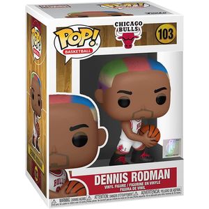 בובת פופ כדורסל: שיקגו בולס - דניס רודמן - Funko POP! Basketball: Chicago Bulls - Dennis Rodman #103