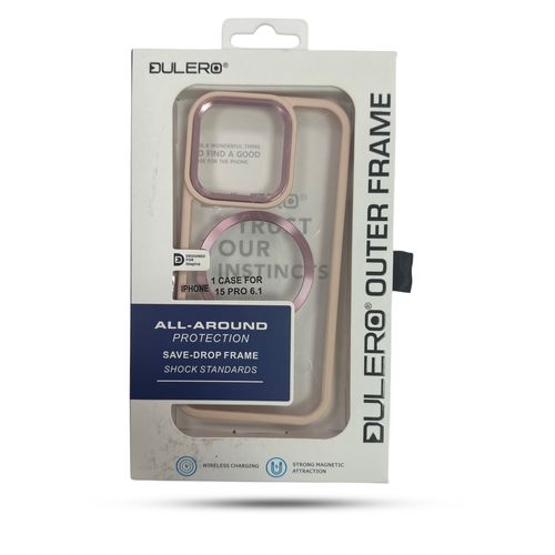 Dulero MagSafe for iPhone 15 Pro 6.1 Pink