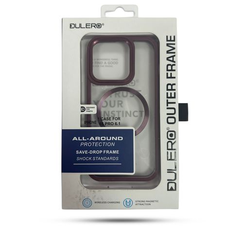 Dulero MagSafe for iPhone 15 Pro 6.1 Wine