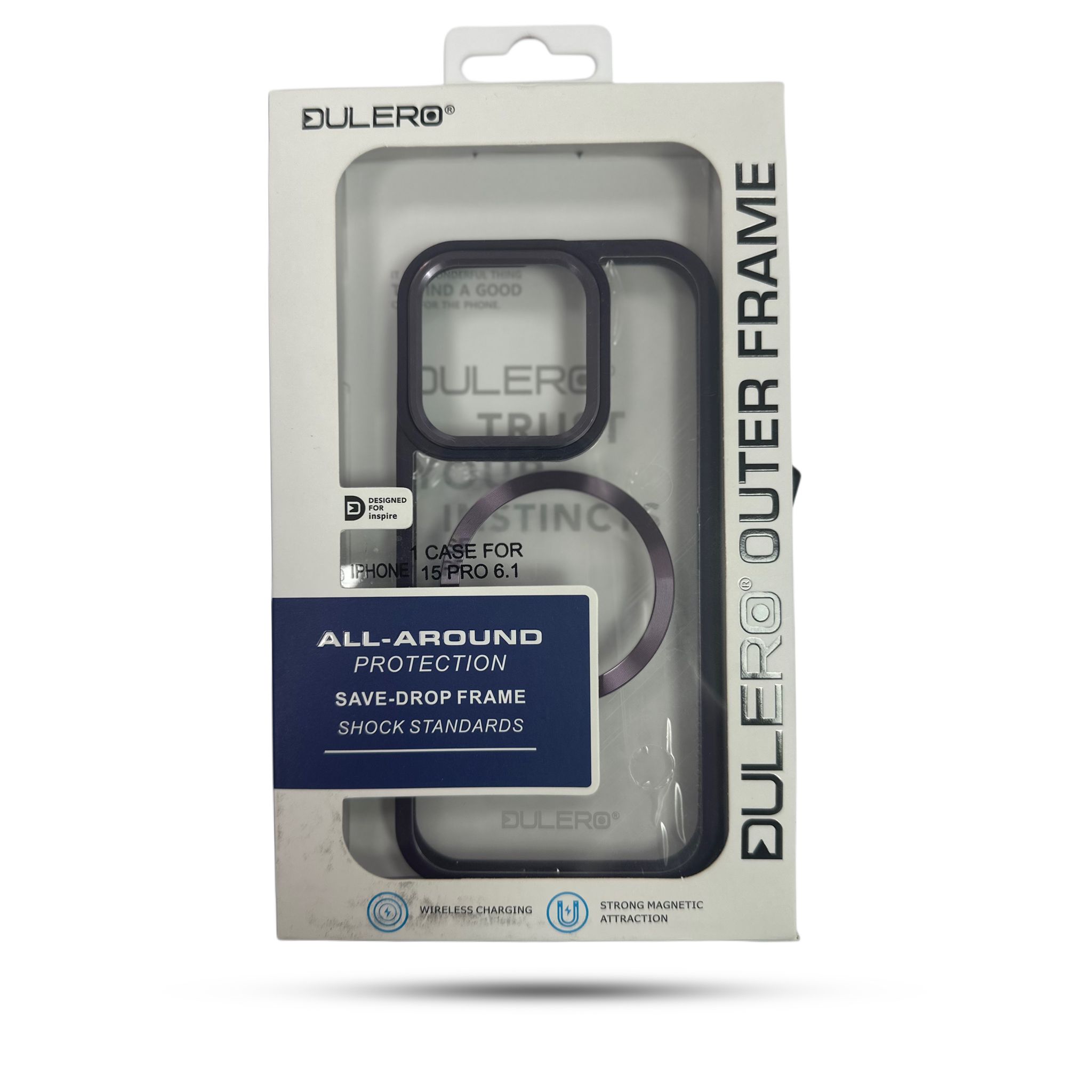 Dulero MagSafe for iPhone 15 Pro 6.1 Purple