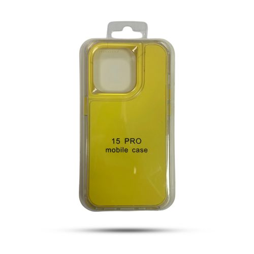 Yellow Case For Iphone 15 Pro 6.1