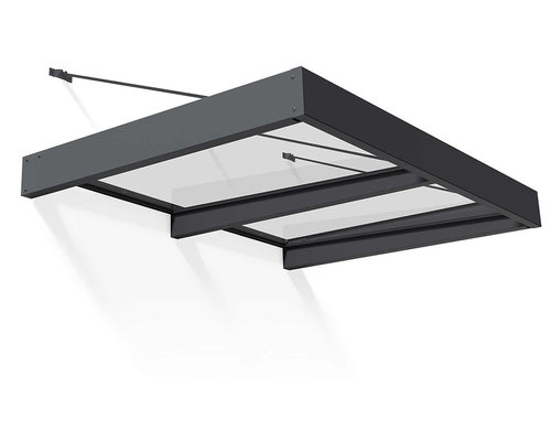 גגון SOPHIA XL אפור שקוף 1.4x1.9