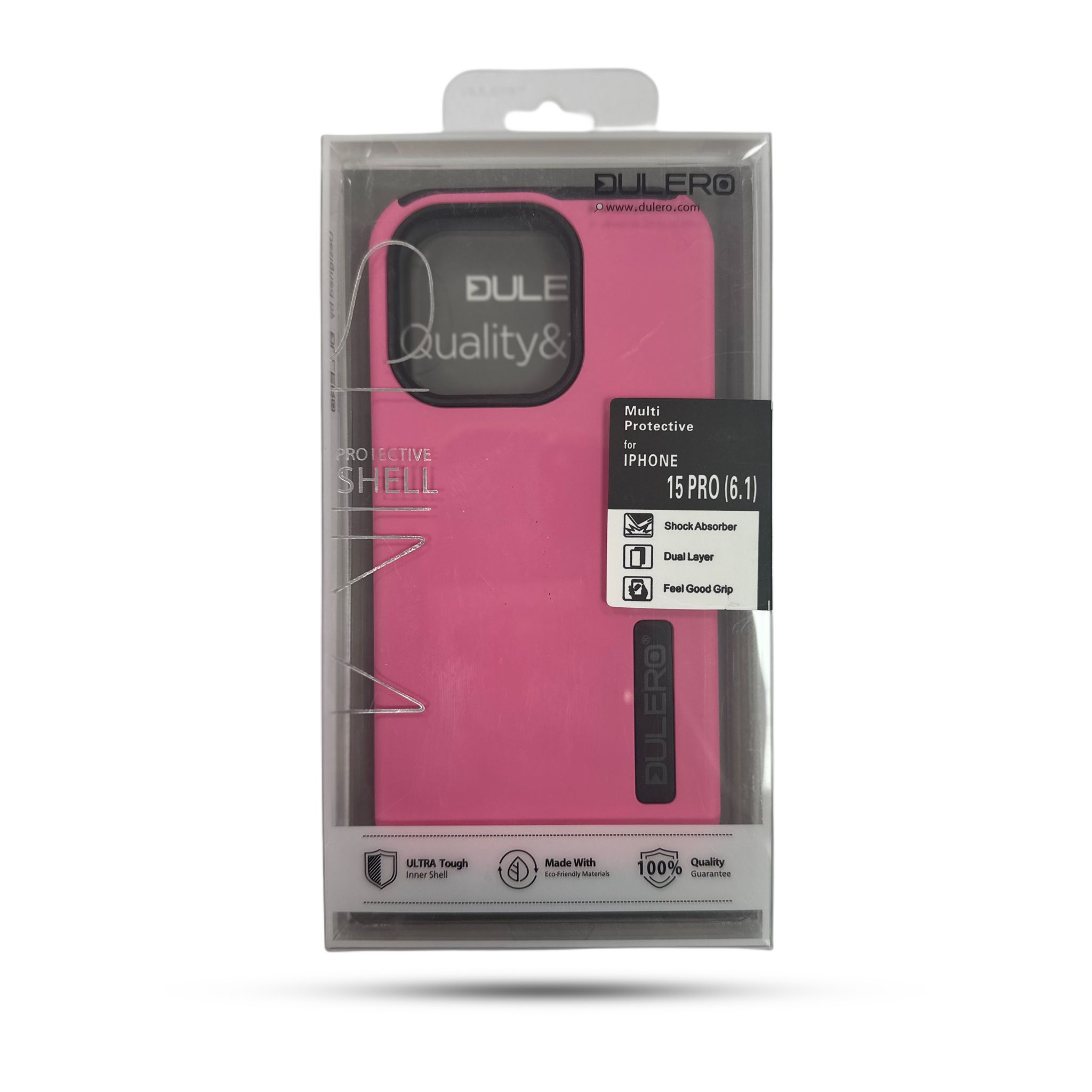 Dulero Case For iPhone 15 Pro 6.1 Pink