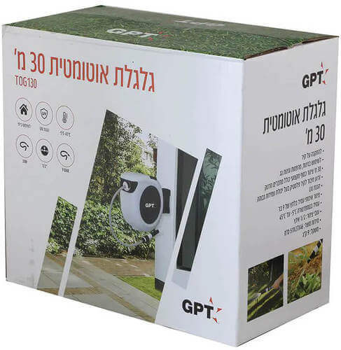 גלגלת השקיה אוטומטית באורך 30 מטר TOG130 GPT