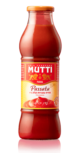 mutti מחית עגבניות קלה/ קטיפה עדינה