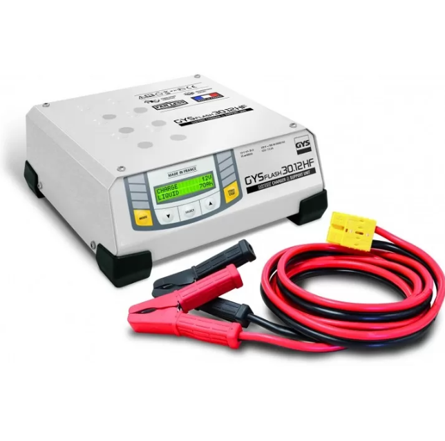 מטען מצברים אינוורטר אוטומטי FLASH 6V/12V/24V GYS