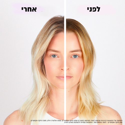 סרום לילה להזנה לשיער מובהר 