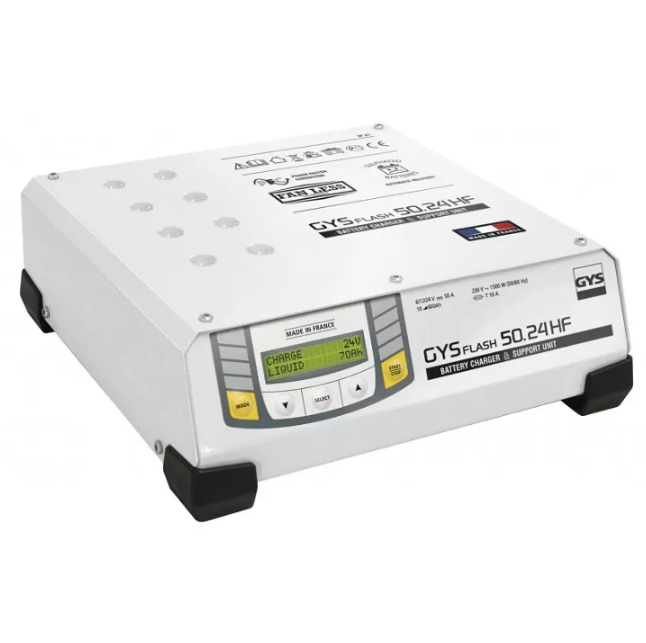 מטען מצברים אינוורטר אוטומטי FLASH 6V/12V/24V GYS