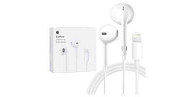 אוזניה לאייפון מקורית EARPODS LIGHTING MMTN2ZM