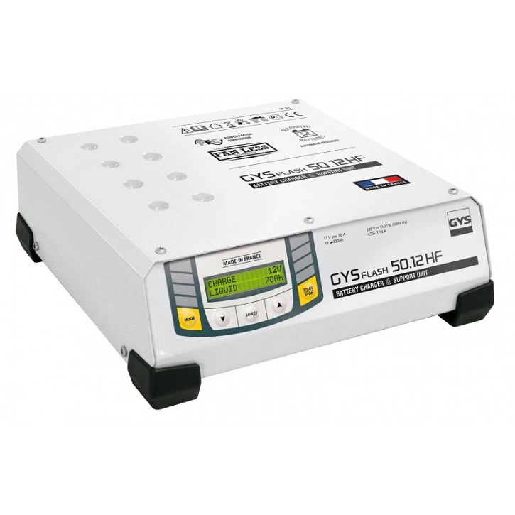 מטען מצברים אינוורטר אוטומטי FLASH 12V GYS