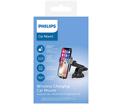 תושבת לרכב טעינה חשמלית PHILIPS CAR MOUNT