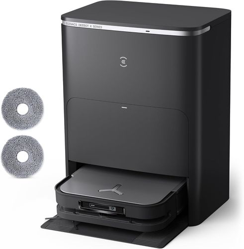 שואב רובוטי חכם עם תחנת עגינה Ecovacs Deebot X5 Pro Omni שחור