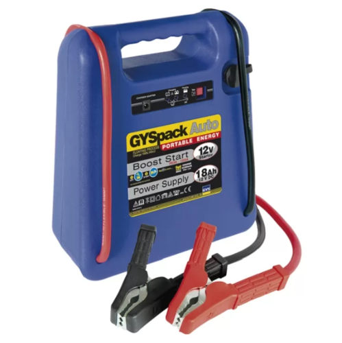 בוסטר התנעה נטען נייד 480A 12V GYS
