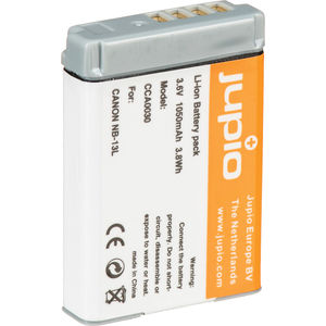 סוללת ליתיום JUPIO NB-13L למצלמות CANON