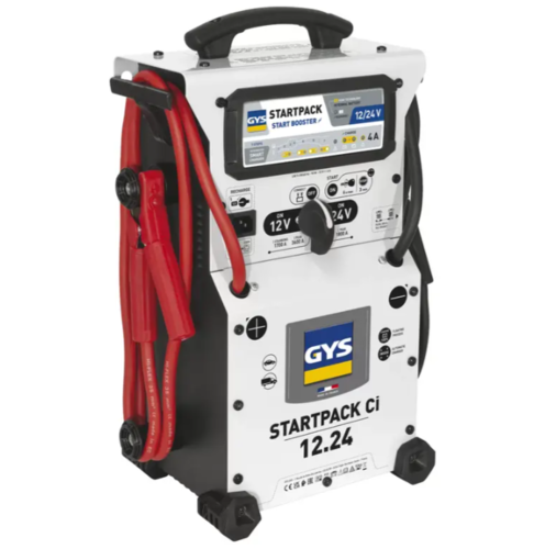 בוסטר התנעה נייד 1200A/1300A 12V/24V STARTPACK PRO GYS