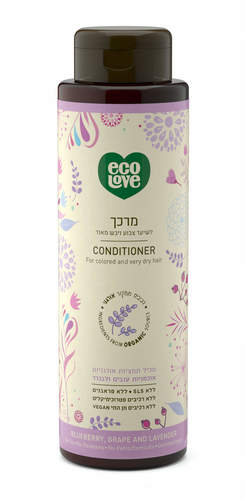 מרכך טבעי לשיער צבוע ויבש פירות סגולים 500 מ