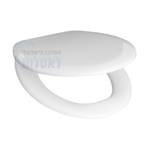 JIKA BOLERO SCQR DINO | מושב אסלה וכיסוי מתאים למגוון אסלות ג'יקה לאופן | לבן 