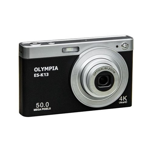 מצלמה דיגיטלית Olympia ES-K13 עם וידאו 4K ותפריטים בעברית - מצלמות OLYMPIA