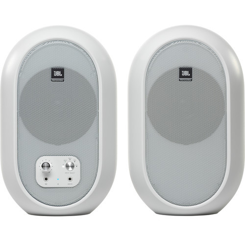 זוג מונטורים (רמקולים) מוגברים קומפקטיים שולחניים לרפרנס JBL 1 Series 104-BT  - Bluetooth 