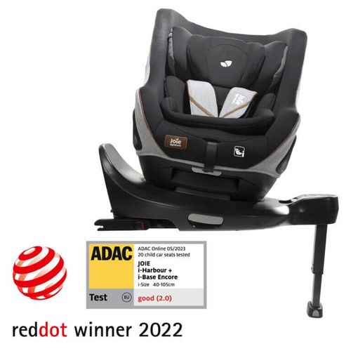 כסא בטיחות זוכה פרסים כולל בסיס מתפרק ומסתובב דגם i-Harbour Signature