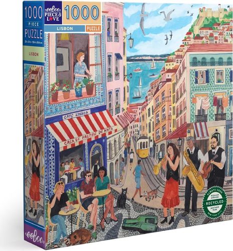 EEBOO פאזל 1000 חלקים- ליסבון