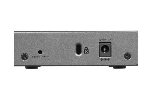 מתג Netgear GS105E — 5-Port Gigabit Ethernet Plus Switch