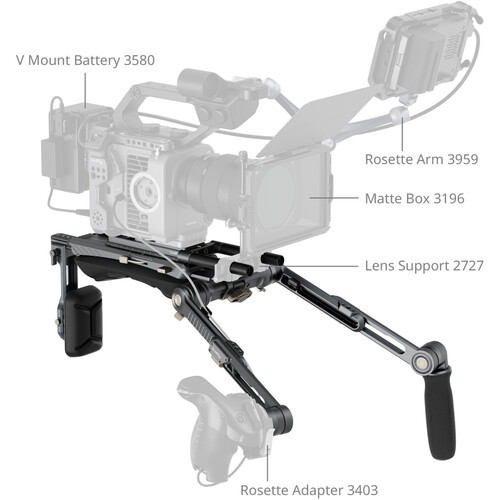 SmallRig 4181 SR007 HawkLock Shoulder Rig Pro
