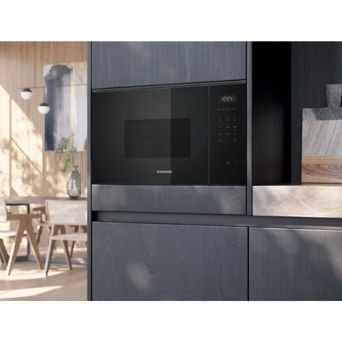 מיקרוגל בנוי 20 ליטר Siemens BF525LMB1 iQ500 שחור | סין
