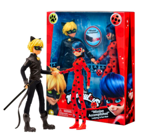 בובת המופלאה מארז Ladybug וCat Noir