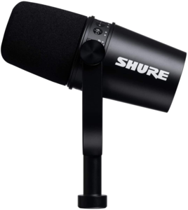 מיקרופון דינמי Shure MV7 Plus שור